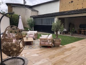 Vente maison Fareins avec jardin