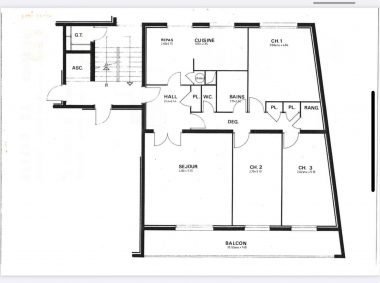 Vente T4 103 m² à Décines-Charpieu 250 000 € - 1