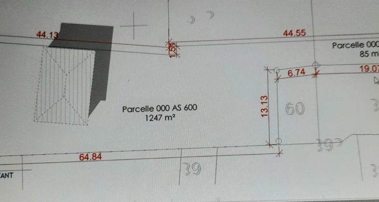 Vente Terrain 1247 m² à Décines-Charpieu 715 000 € - Décines-Charpieu (69150) - 1