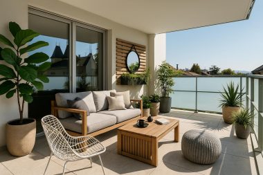 T3 récent, traversant, avec vue et garage inclus - 1
