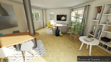 Bien Vendu T5 123 m² à Oullins 330 000 € - 1